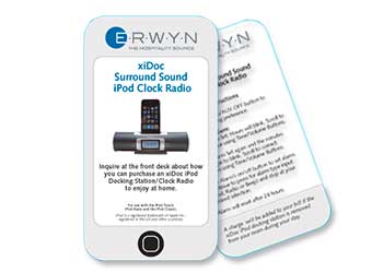 iPod Tent Cards